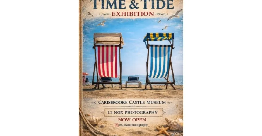 "Time and Tide" exhibition of works by the local photographer CJ Nox