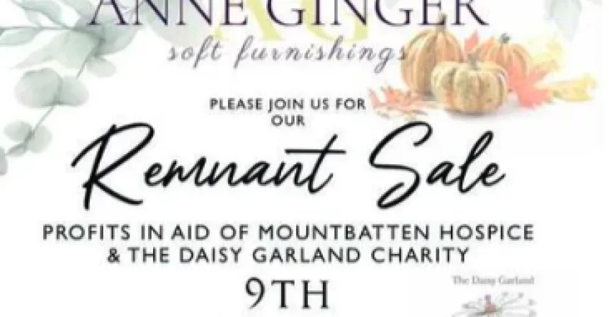 Anne Ginger Charity Remnant Sale 